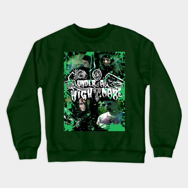 Cemetery Getaway UAN Crewneck Sweatshirt by Under A Nightmare